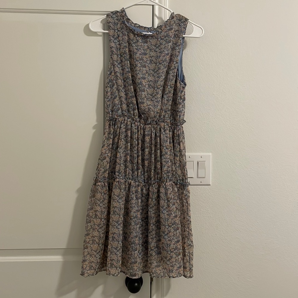 Sienna sky floral dress